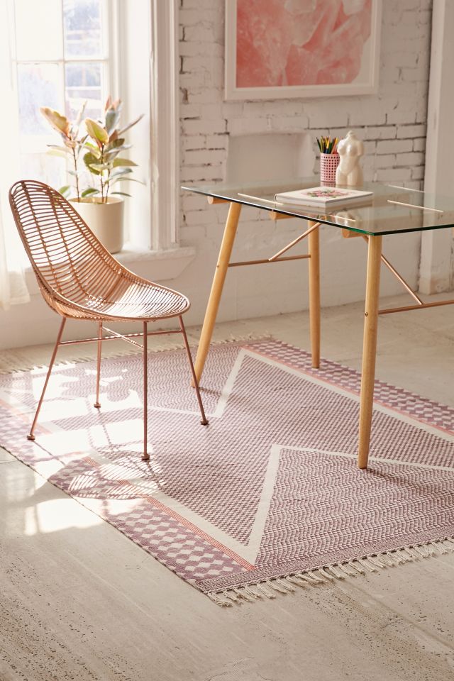 Calisa Block Printed Rug #1