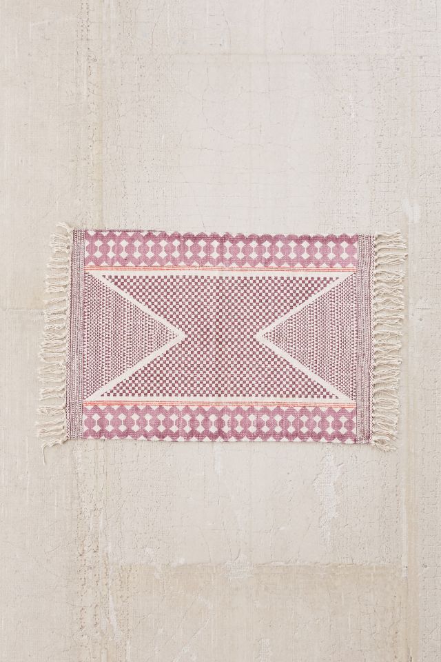 Calisa Block Printed Rug #2