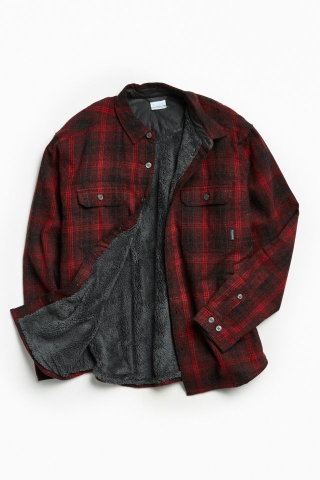 Columbia store insulated flannel