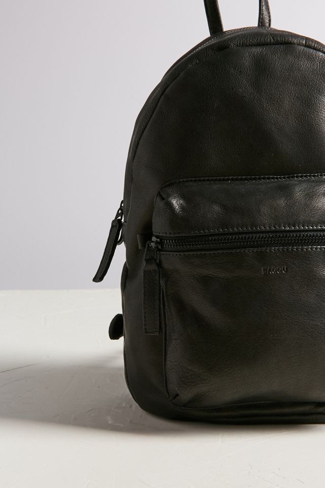 BAGGU Mini Leather Backpack #2