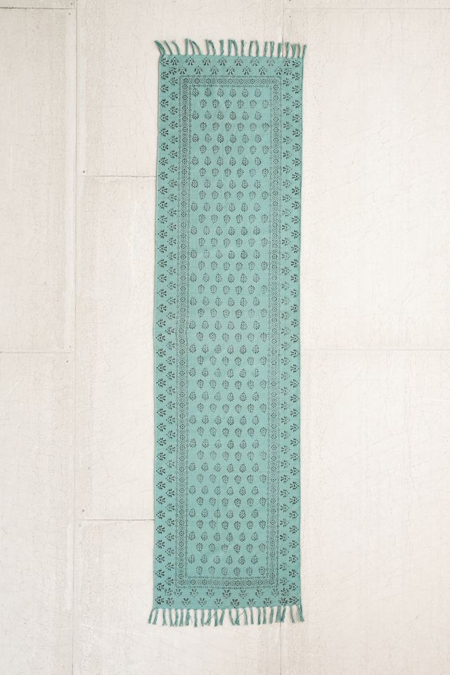 Heidi Overdyed Block Print Rug #2