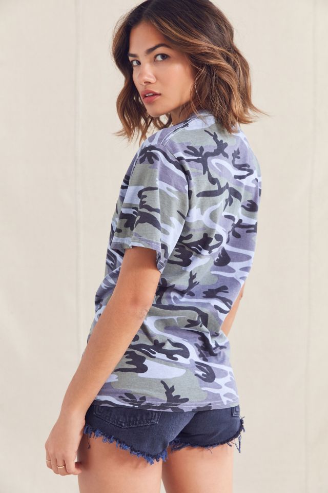 T-shirt camouflage vintage #1