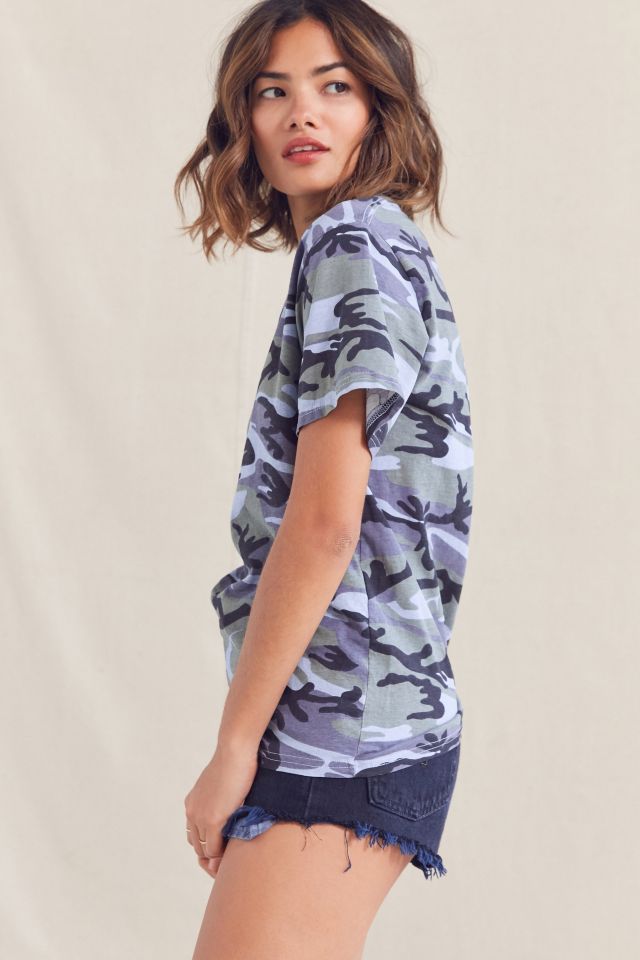 T-shirt camouflage vintage #3