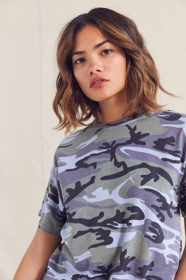 T-shirt camouflage vintage #4