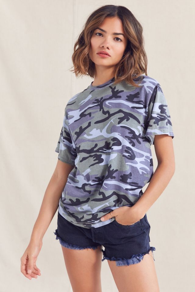 T-shirt camouflage vintage #5