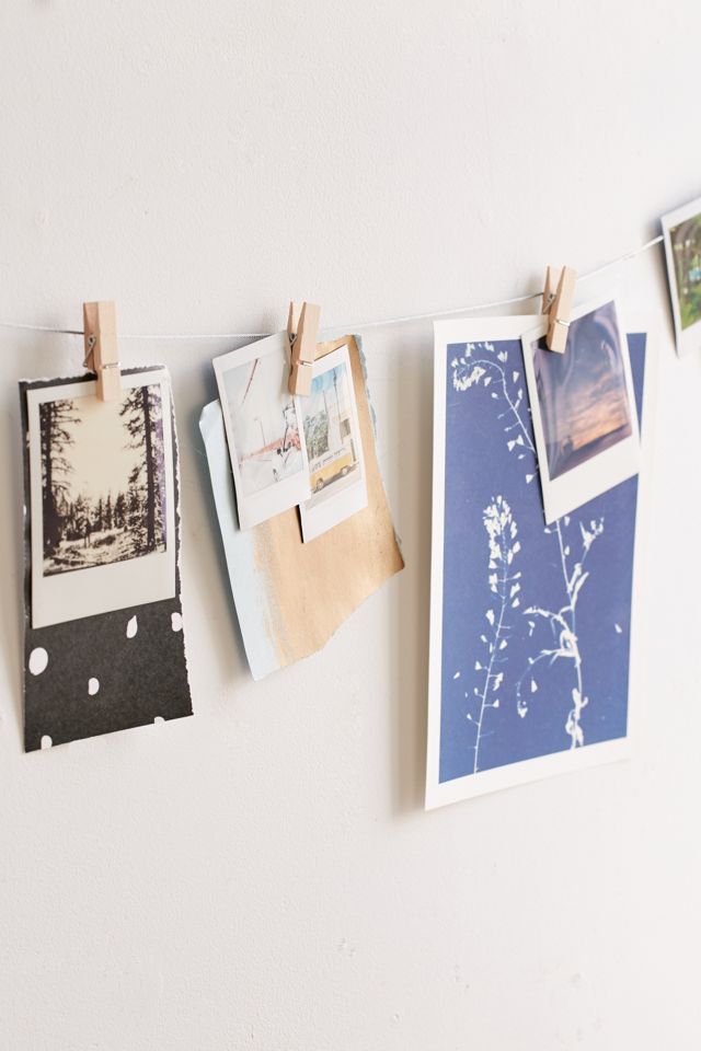 Clothespin Photo Clips String Set #2