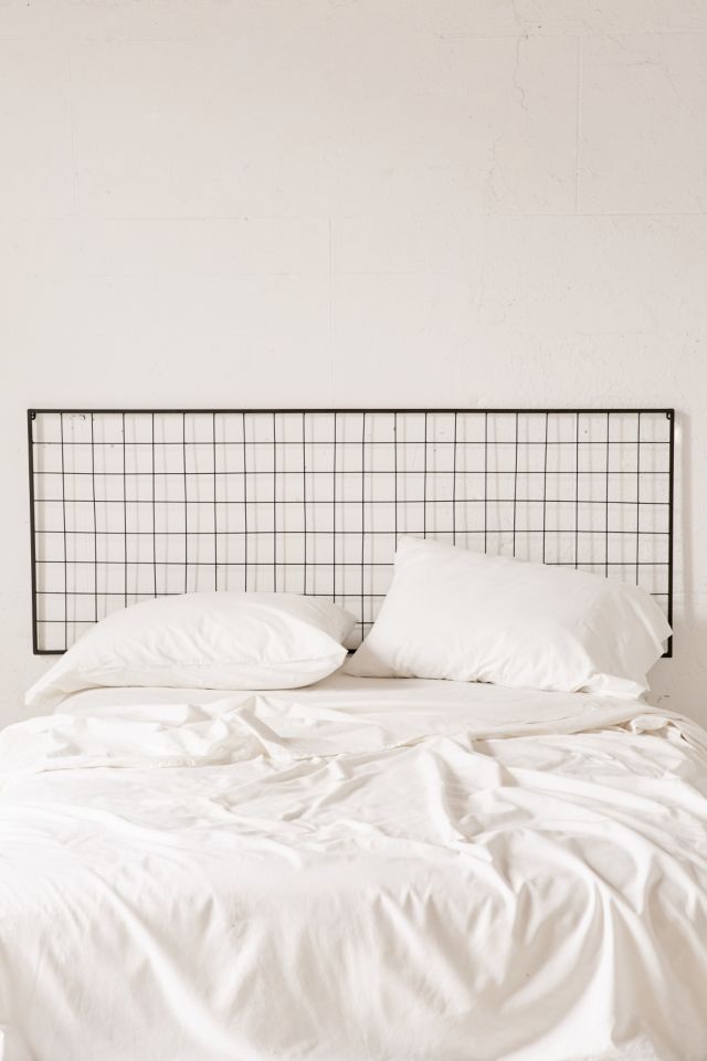 Grid Metal Headboard #1