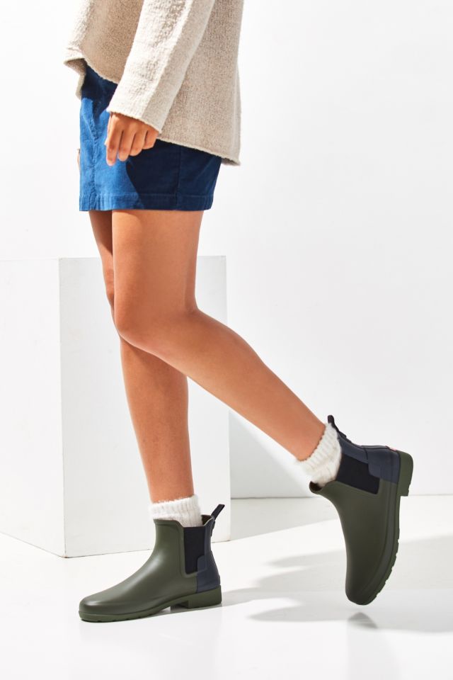 Hunter Original Refined Chelsea Rain Boot Urban Outfitters