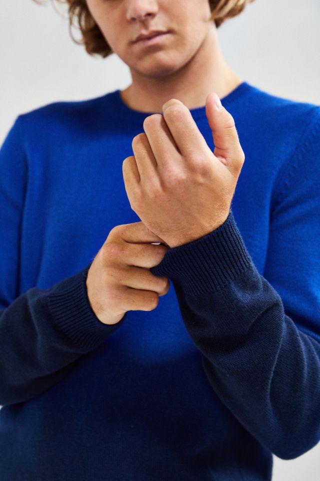 Lacoste Gradient Wool Crew Neck Sweater #1