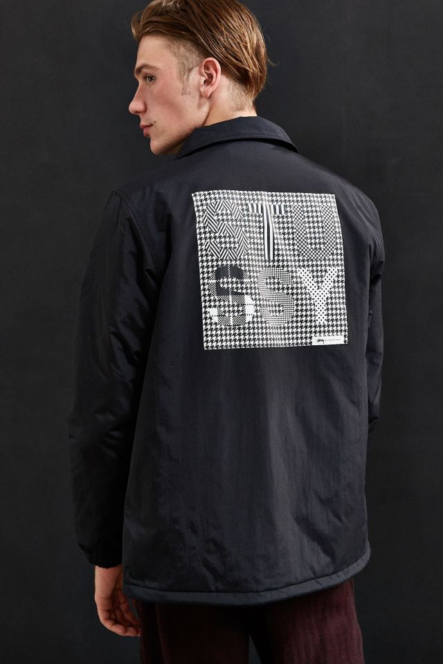 US stussy import coach jacket-