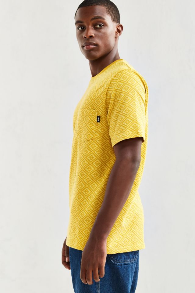 T-shirt à losanges S Stussy #2