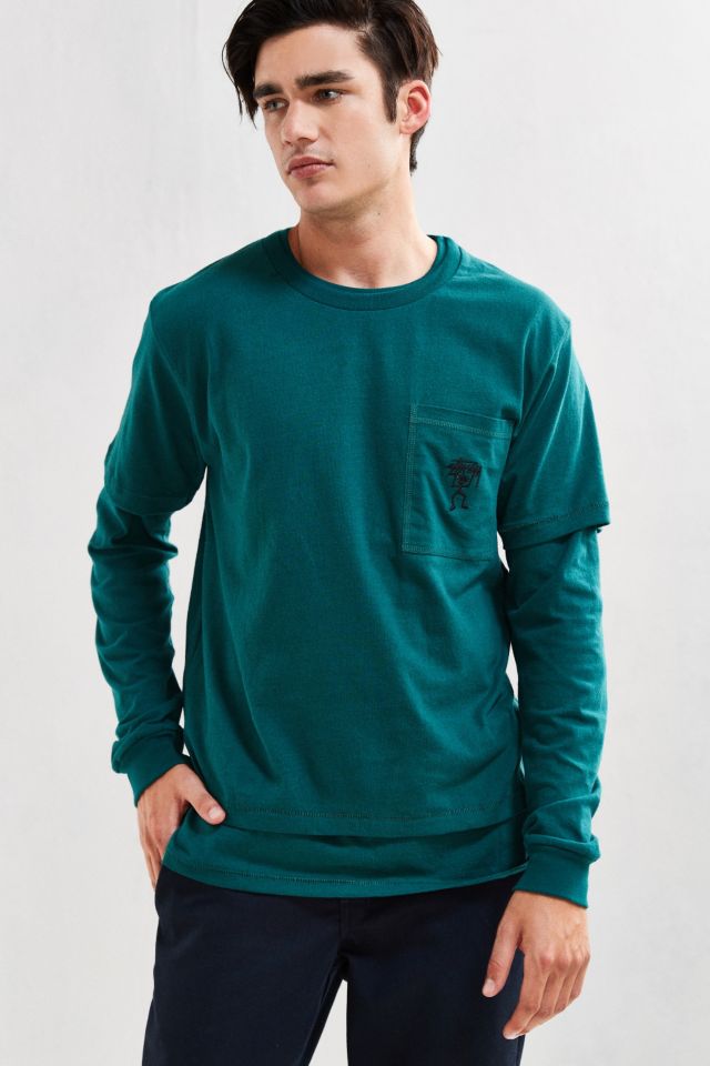 Stussy Overdyed Double Layer Tee