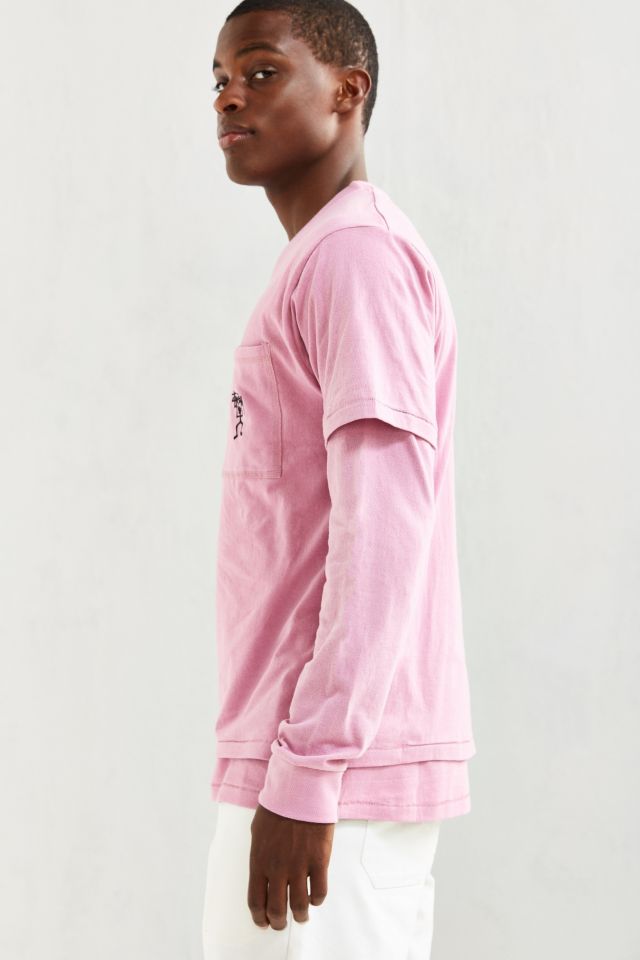 Stussy Overdyed Double Layer Tee #2