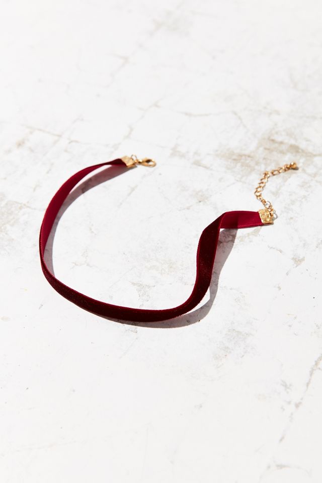 Claire Velvet Choker Necklace #1