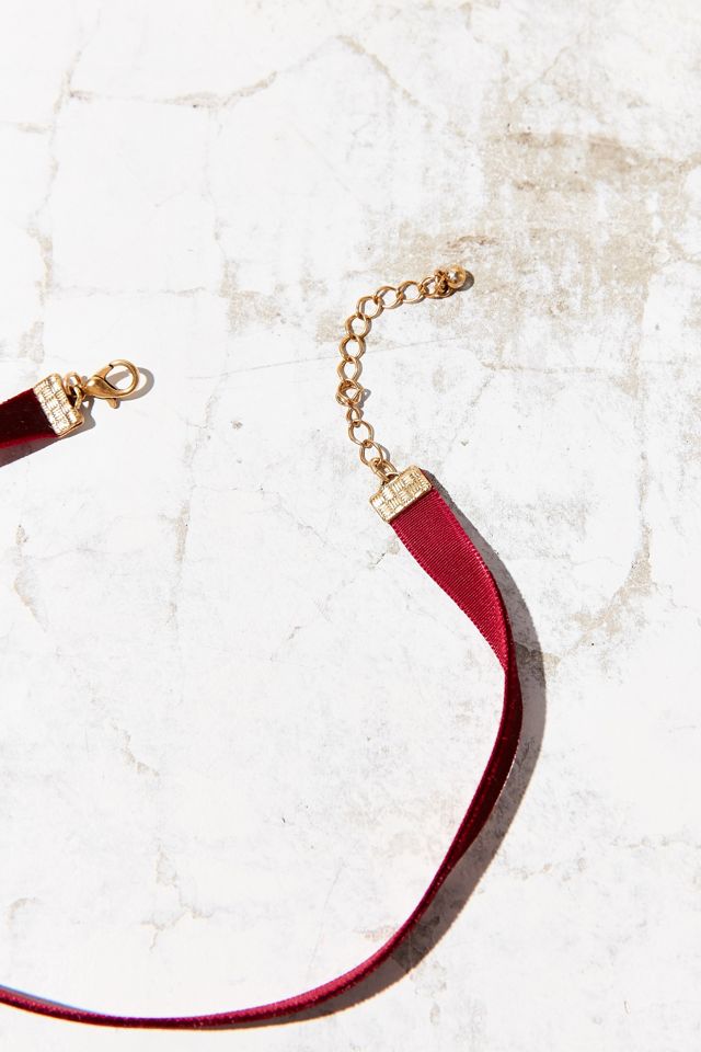 Claire Velvet Choker Necklace #4