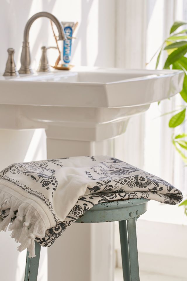 Louise Medallion Bath Towel #1