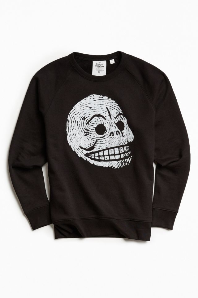 Cheap monday skull band hoodie hotsell