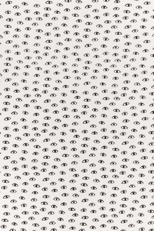 Drap contour recouvert de yeux #2