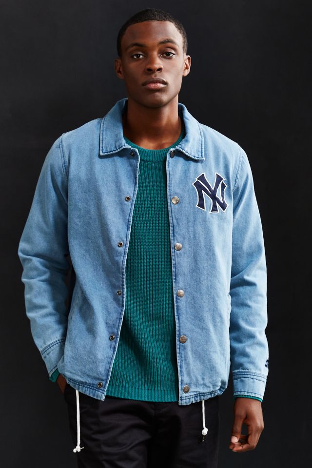 Starter Black Label + UO Los Angeles Denim Coach Jacket