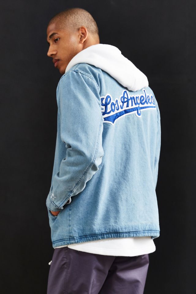 Starter Black Label Los Angeles Dodgers Denim Coach's Jacket for Sale in  Fullerton, CA - OfferUp