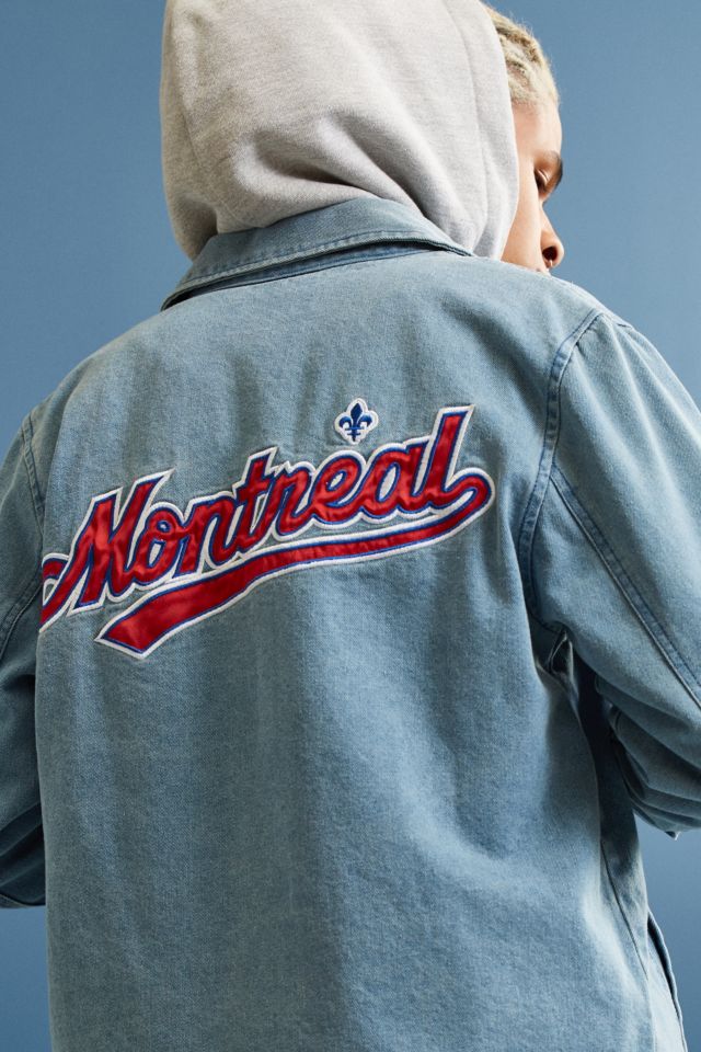 Buy a Mens STARTER Montreal Expos Jean Jacket Online