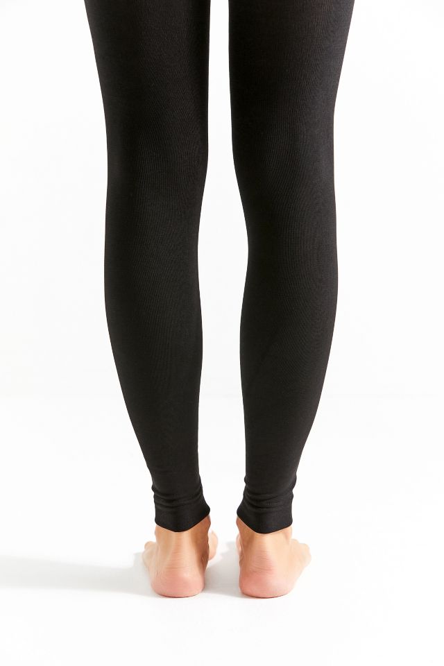 Faux Fur-Lined Cozy Footless Tight #3