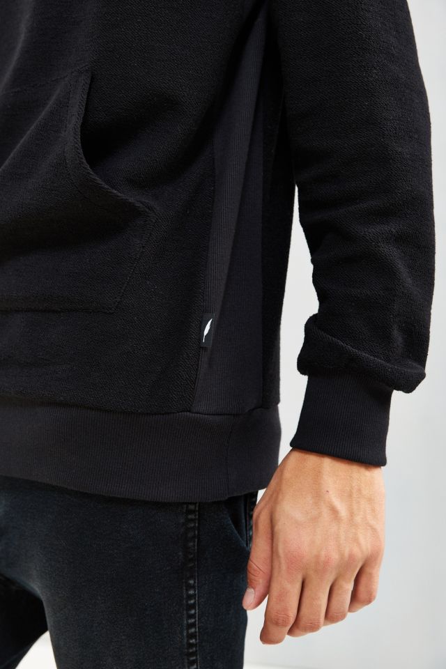 Sweatshirt à col roulé en tissu éponge Behan Publish #1