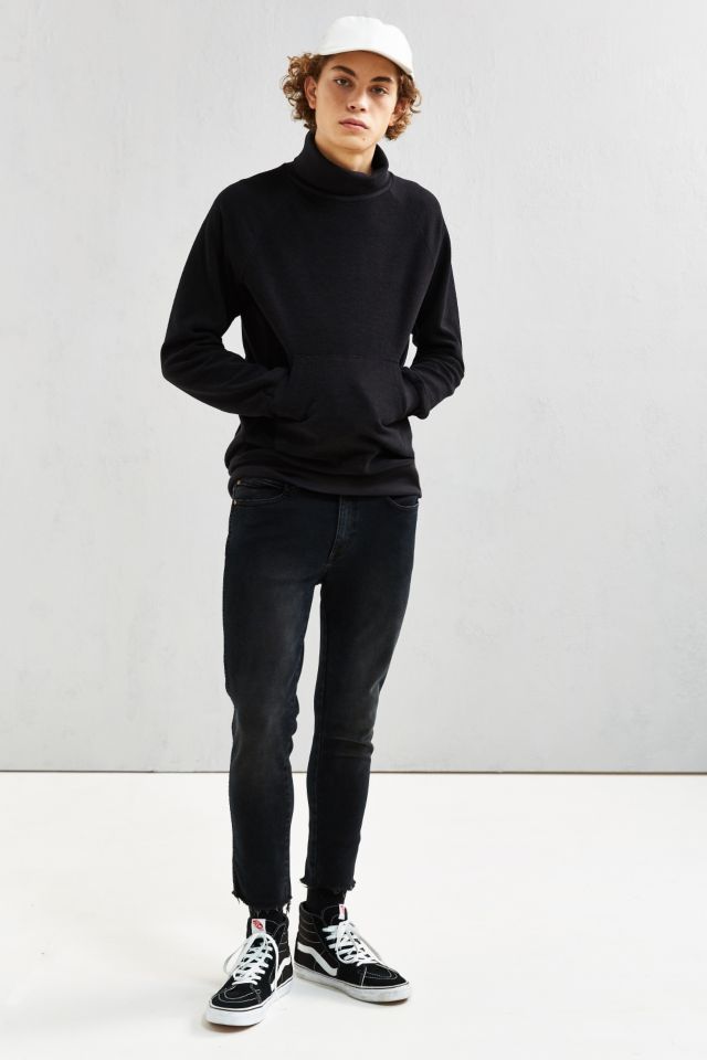 Sweatshirt à col roulé en tissu éponge Behan Publish #5