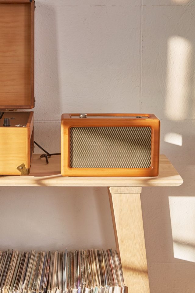 Crosley Harper Wood Wireless Speaker #4