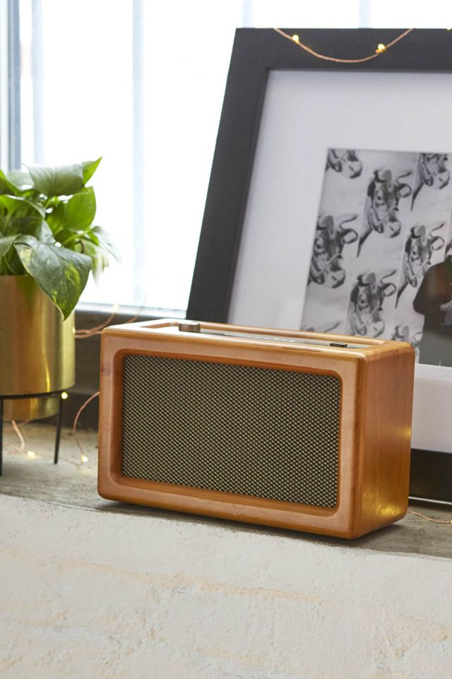 Crosley Harper Wood Wireless Speaker #5