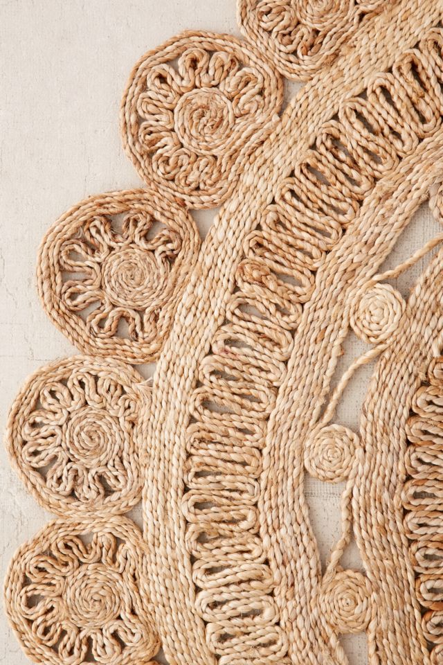Lakho Woven Jute Round Rug #2