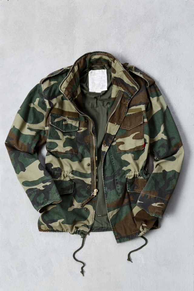 Rothco Washed Camo M65 Jacket