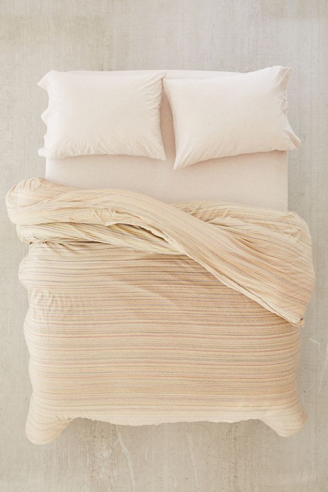 Neutral T-Shirt Jersey Comforter Snooze Set #2