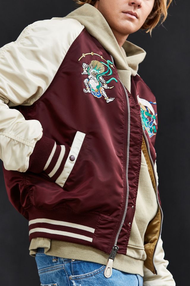 Alpha Industries Reversible MA-1 Souvenir Shinto Jacket