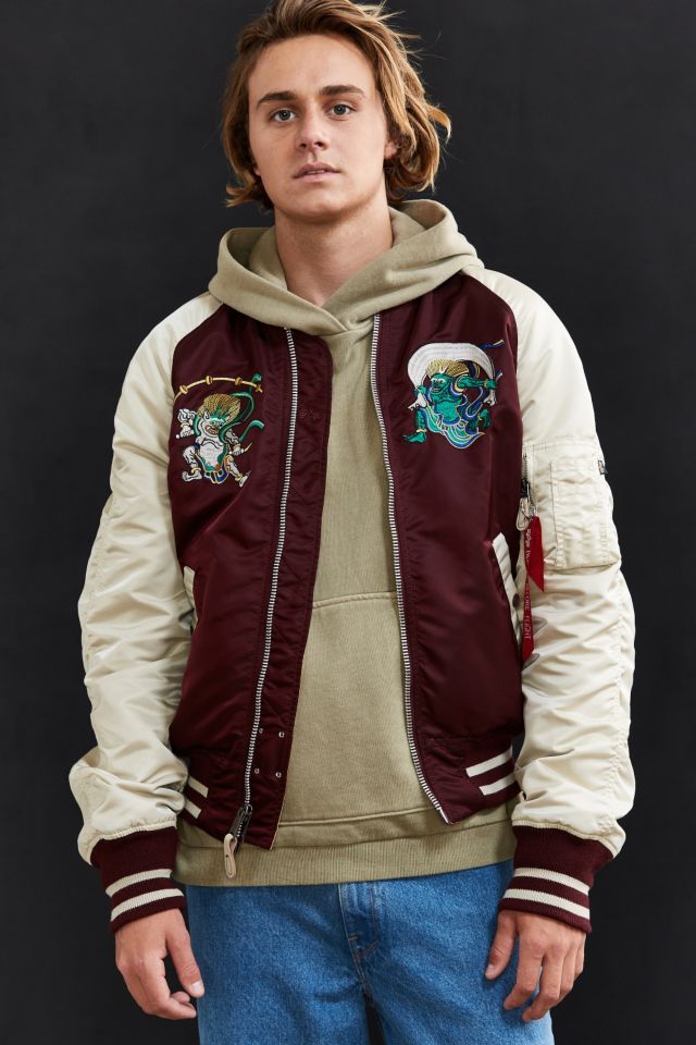 Alpha Industries Reversible MA-1 Souvenir Shinto Jacket #2