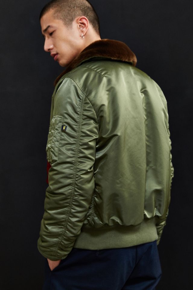 Alpha Industries B-15 Slim Fit Bomber Jacket #3