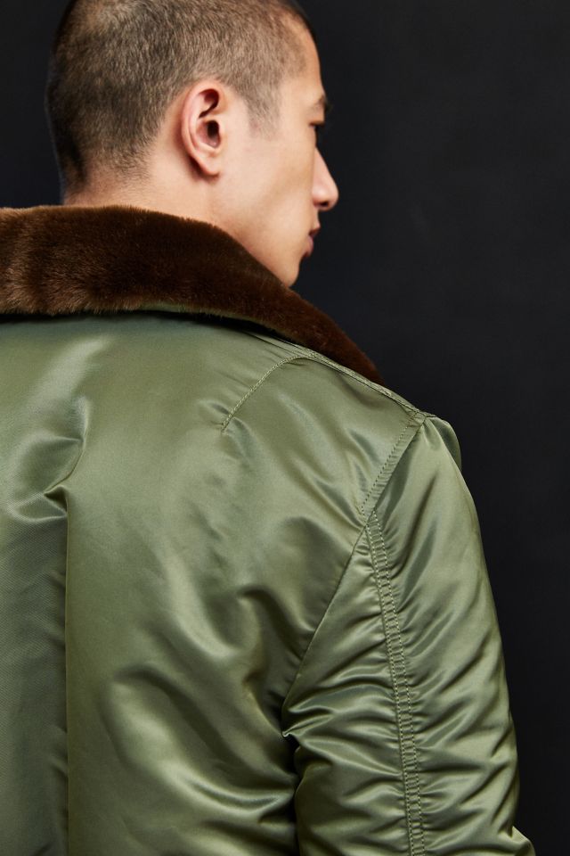 Alpha Industries B-15 Slim Fit Bomber Jacket #4