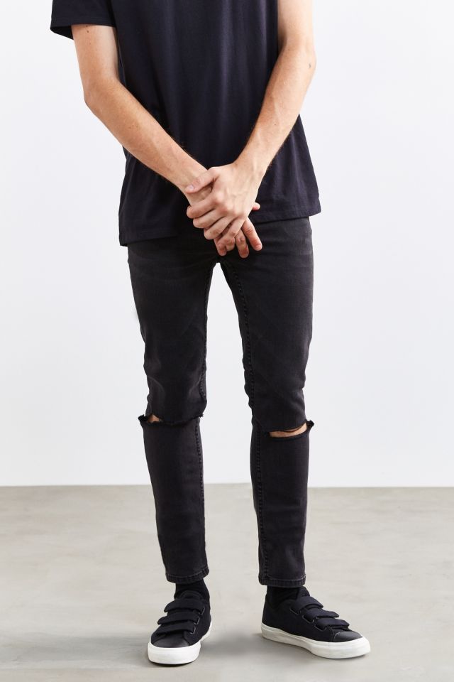 Cheap monday store black skinny jeans