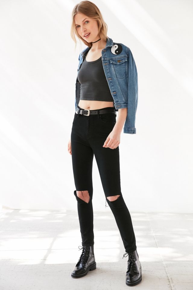 Silence + Noise Reggie Cropped Tee #2