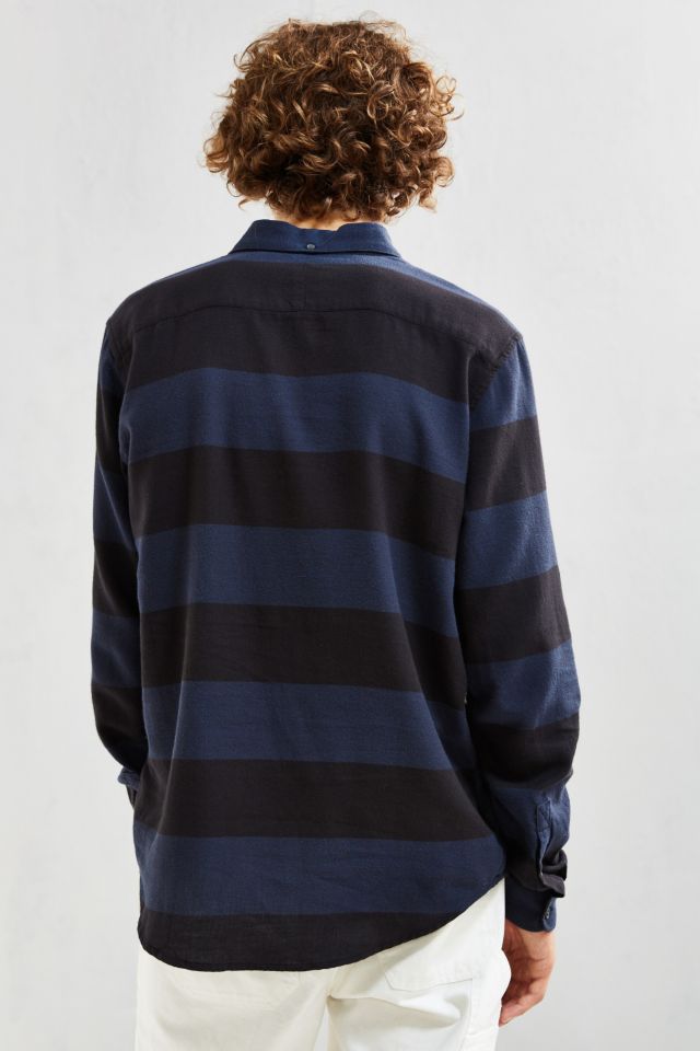 Cheap Monday Bolt Stripe Flannel Button-Down Shirt #3