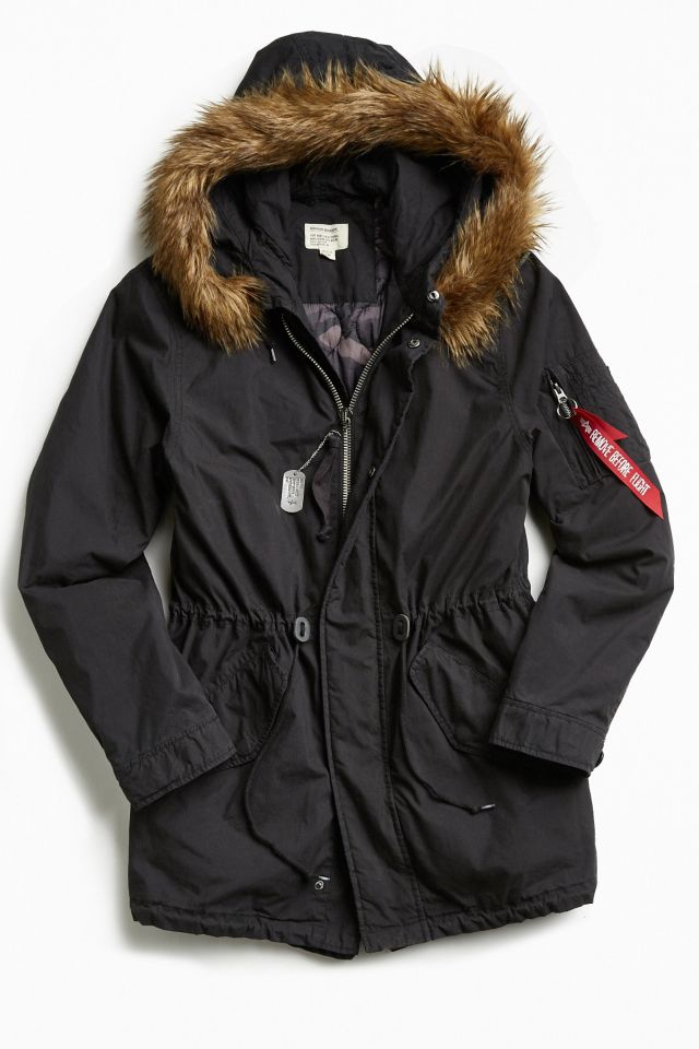 Alpha industries j4 fishtail parka sale