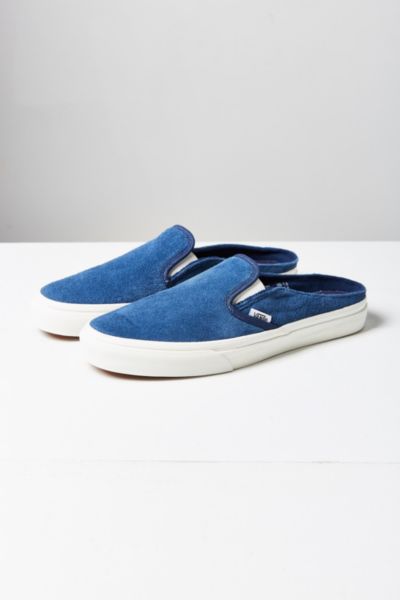 vans classic knit suede slip on