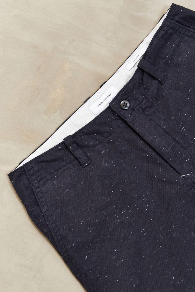 Pantalon étroit en coutil moucheté Easton UO #1