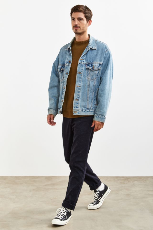 Pantalon étroit en coutil moucheté Easton UO #5