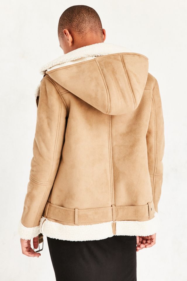 Silence + Noise Tough Hooded Aviator Jacket #2