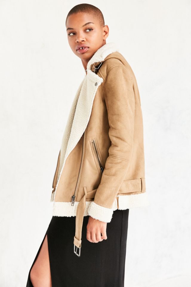 Silence + Noise Tough Hooded Aviator Jacket #4