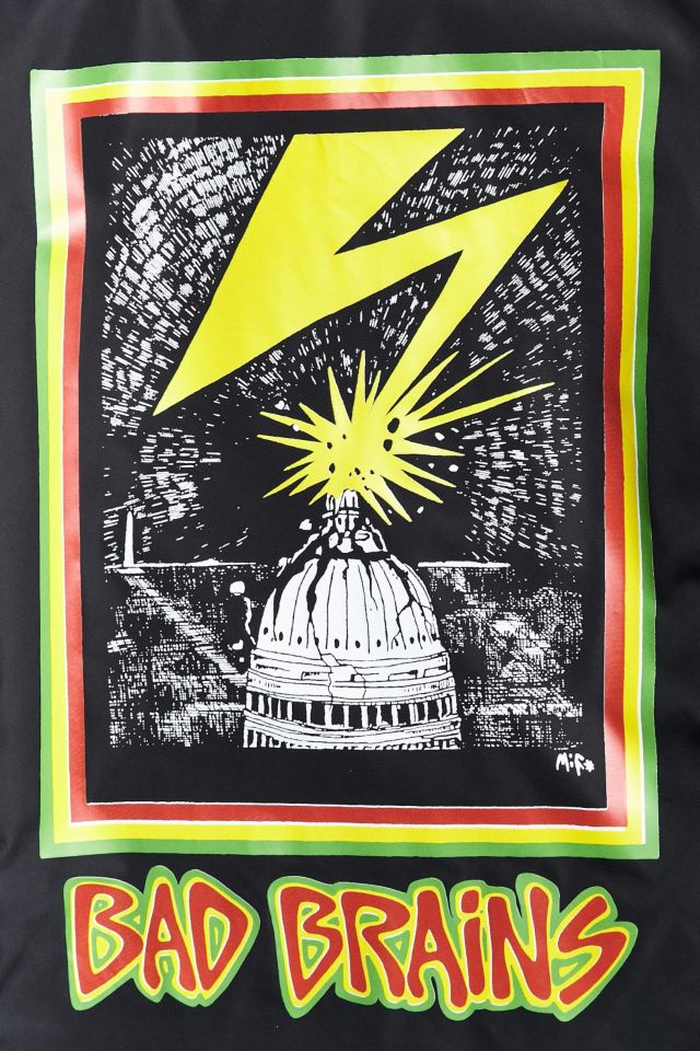 BAD BRAINS X OBEY 89 TOUR TEE // DUSTY BLACK