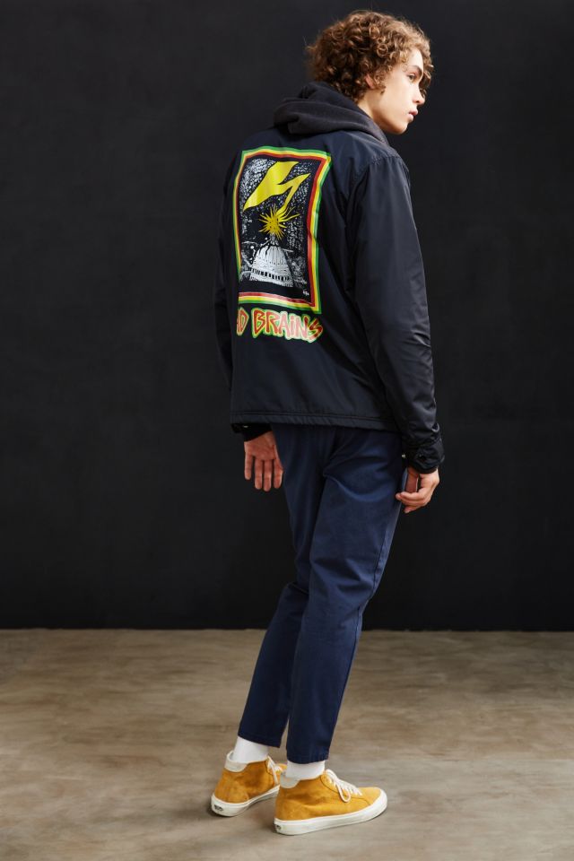 OBEY X Bad Brains Coach Jacket | Urban Outfitters