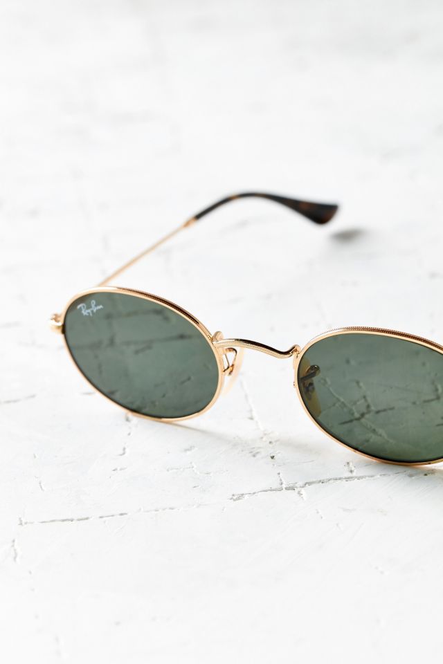 Ray-Ban Icon Oval Flat Lens Sunglasses #3