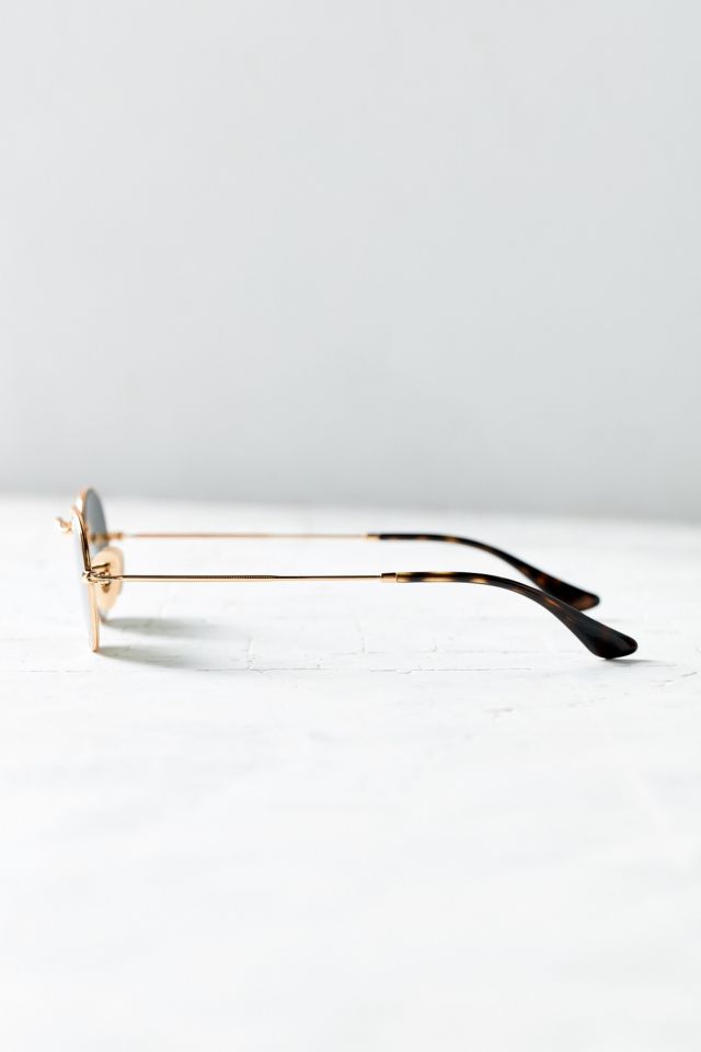 Ray-Ban Icon Oval Flat Lens Sunglasses #4